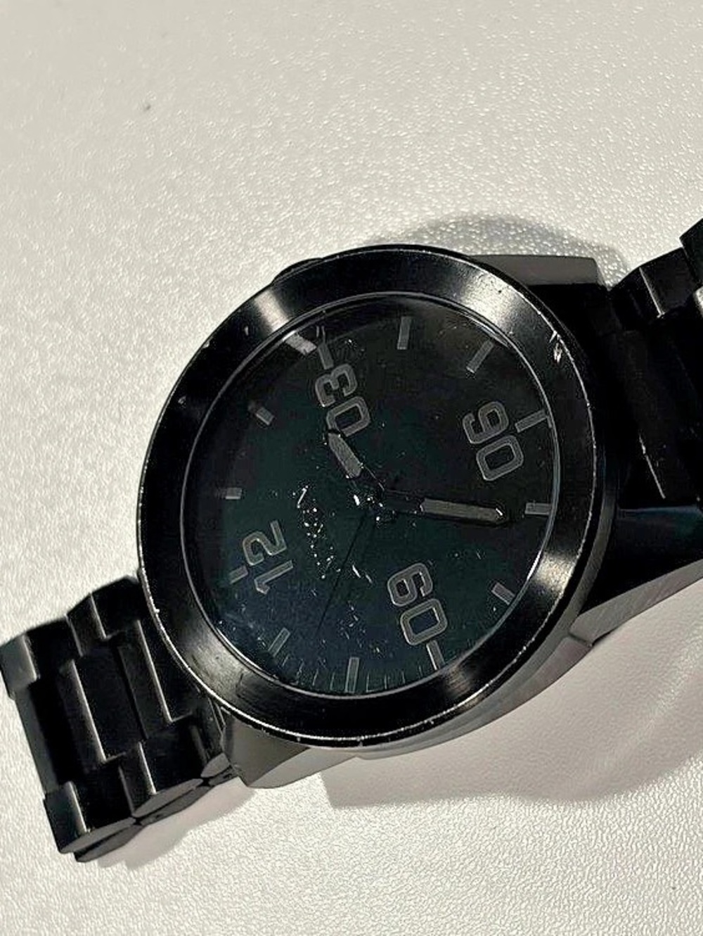 NIXON The Corporal SS Black Metal Watch